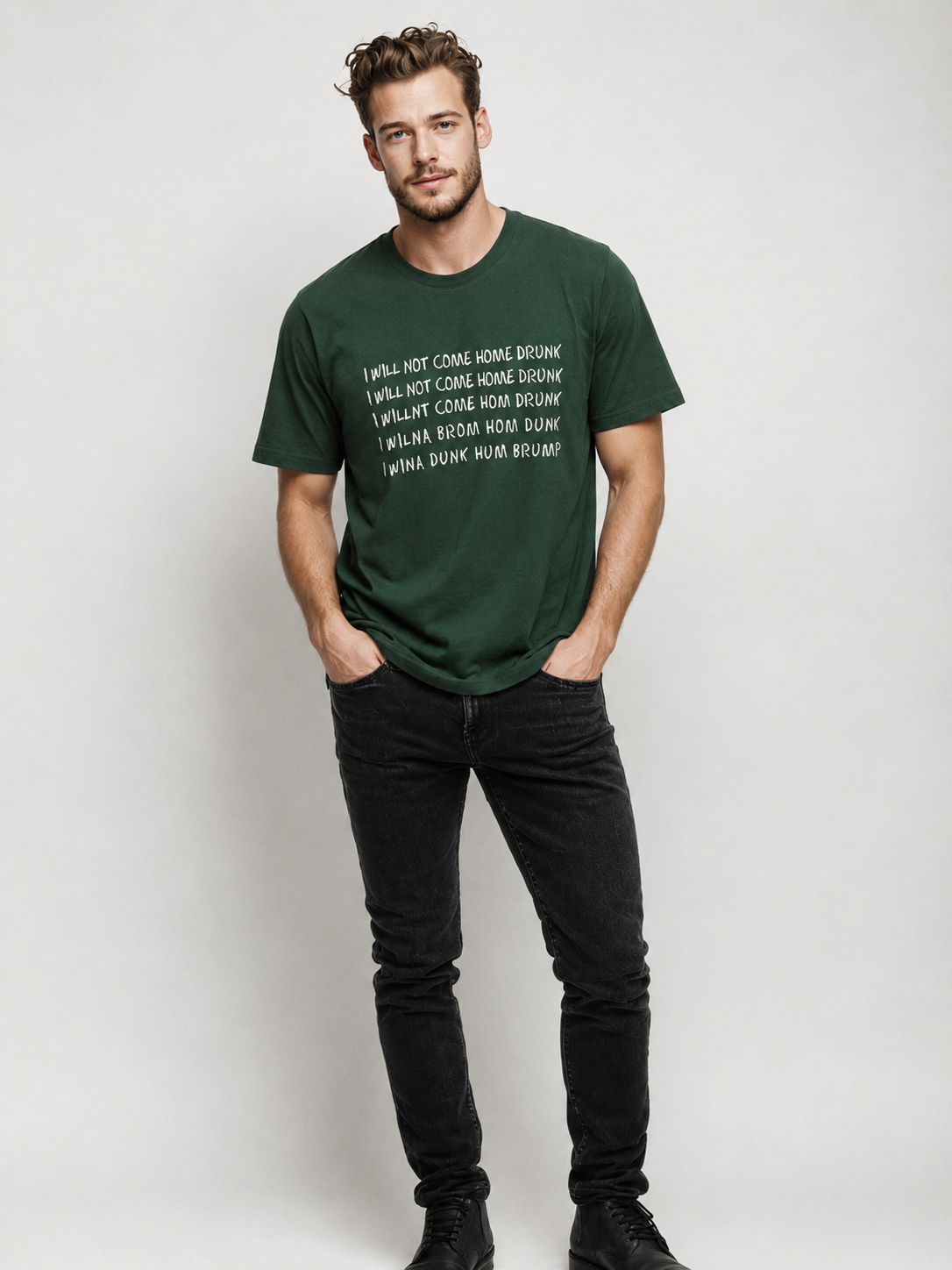 Tricou Drunk - imagine 2
